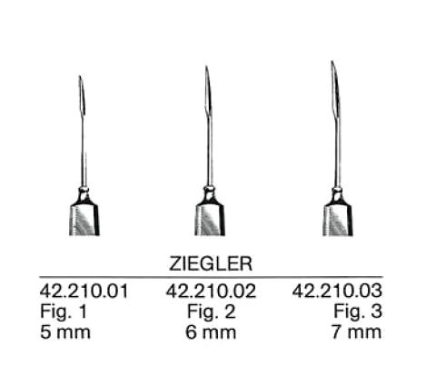 Нож для радужной оболочки 6 мм ZIEGLER 42.210.02