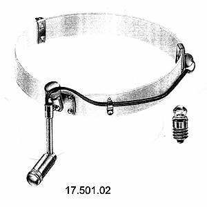 Лобный рефлектор с лампой и регулировочным винтом 17-501-02