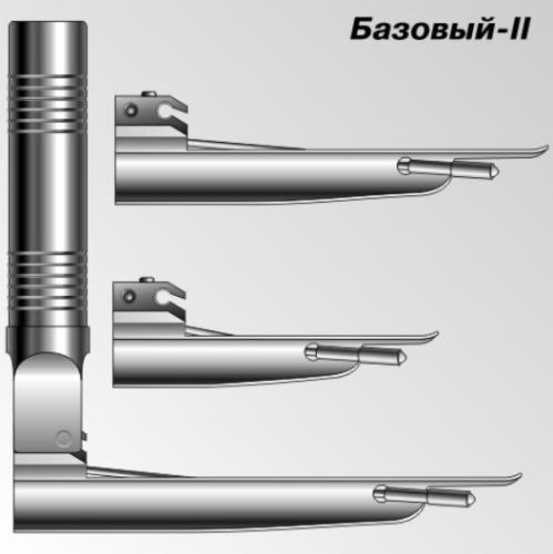 Комплект ларингоскопов БАЗОВЫЙ-II-М