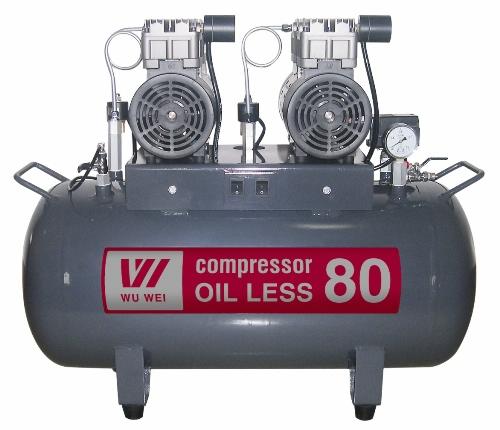 Безмасляный компрессор OIL LESS 80 (W-604)