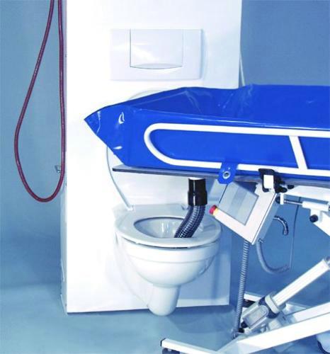 Панель с унитазом WC (для проведения душевых и гигиенических процедур)
