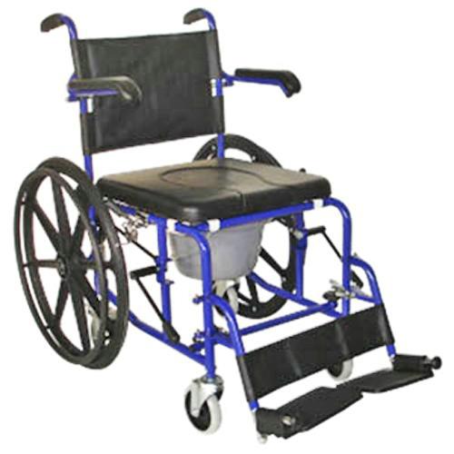 Кресло-коляска с санитарным оснащением АЛЬФА С-100