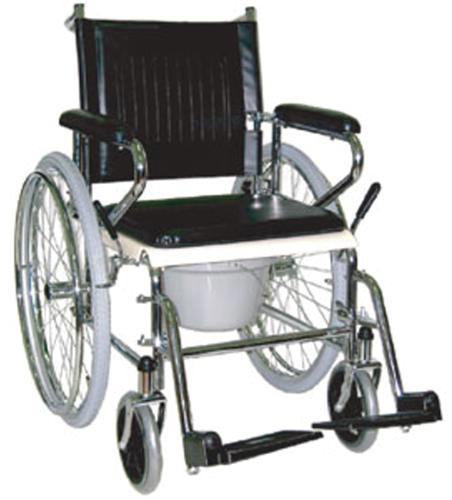 Кресло-коляска с санитарным оснащением АЛЬФА С-102