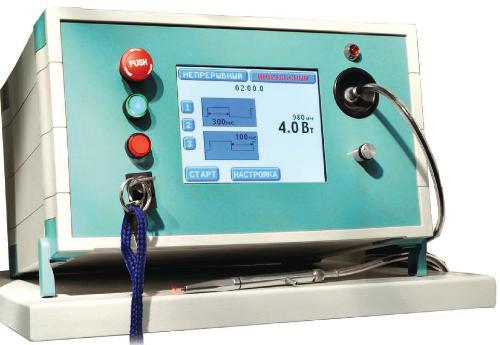 Лазерный медицинский аппарат для хирургии и силовой терапии АСТ 800