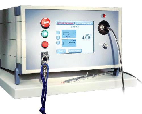Лазерный медицинский аппарат для хирургии и силовой терапии АСТ 980
