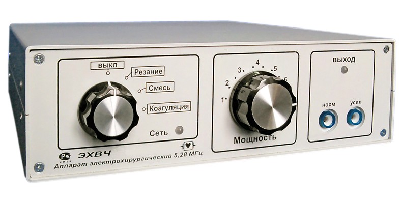 Радиочастотный электрохирургический аппарат ЭХВЧ-100 Р Моно (ЭХВЧ - 100 - 5,28 МГц (Моно))