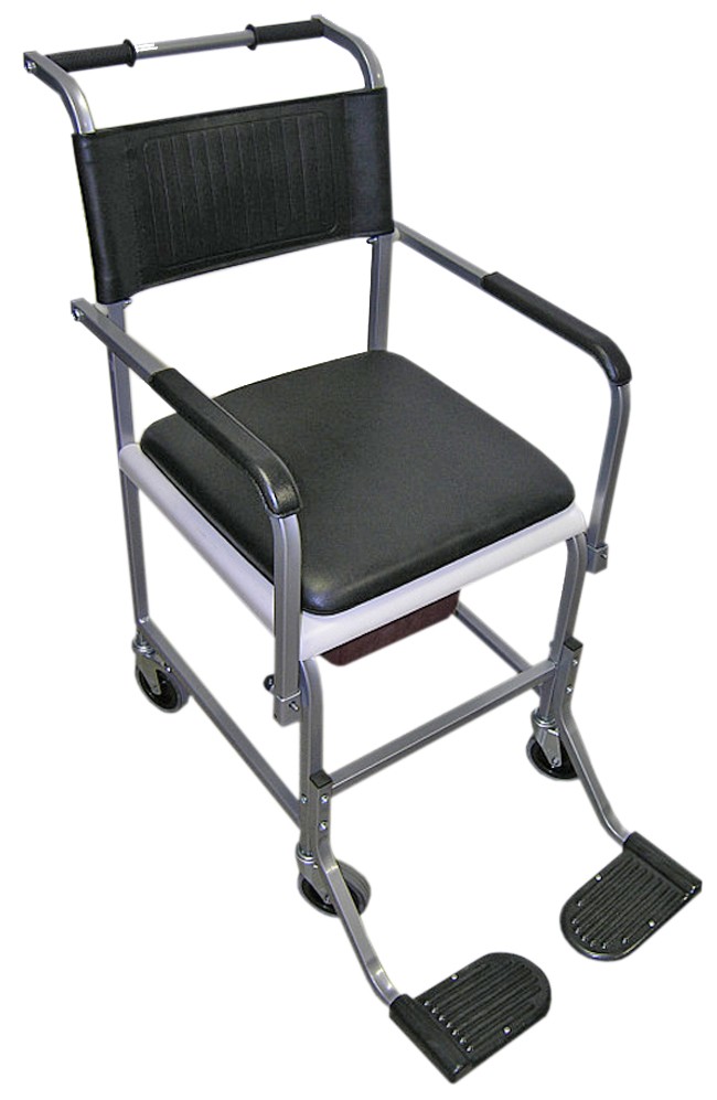 Кресло передвижное на колесах с санитарным оснащением КПС-1