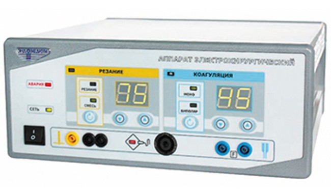 Аппарат электрохирургический высокочастотный ЭХВЧ-300-01 Эндомедиум (спрей режим) 5013-03