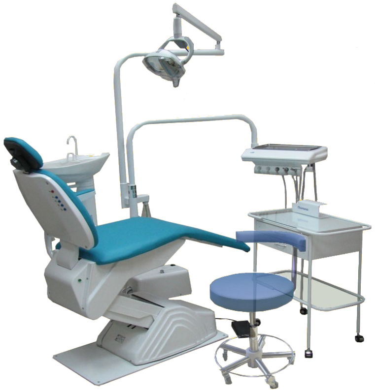 Комплект оборудования рабочего места стоматолога ВОЛГОМЕДИЯ (Стоматологическая установка SMILE MINI-02)