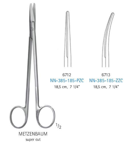 Ножницы хирургические METZENBAUM 6712