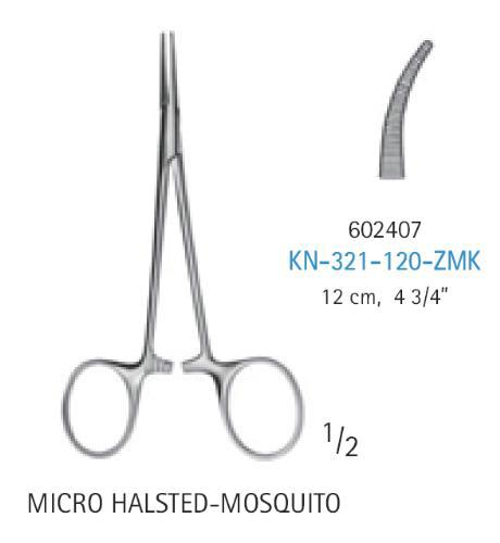 Кровоостанавливающий зажим HALSTED-MOSQUITO 602401