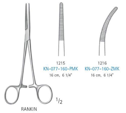 Зажим кровоостанавливающий RANKIN 1216