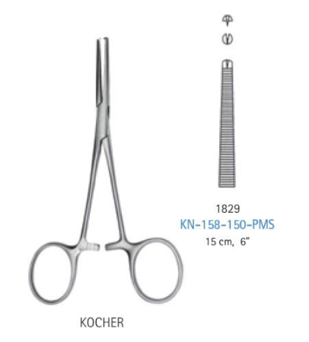 Зажим кровоостанавливающий KOCHER 1829