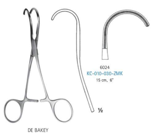 Атравматический зажим DE BAKEY 6024