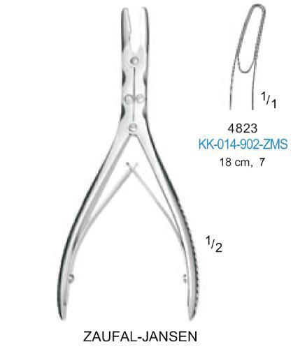 Щипцы костные ZAUFAL-JANSEN 4823