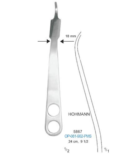 Элеватор костный HOHMANN 5867