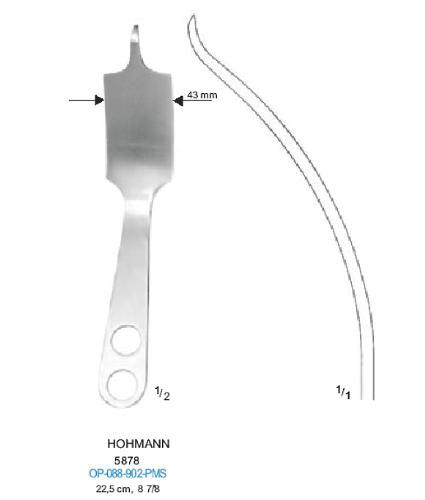 Элеватор костный HOHMANN 5878