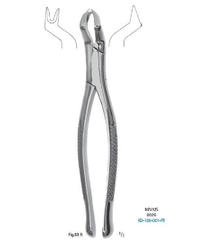 Щипцы для удаления зубов NEVIUS 8026