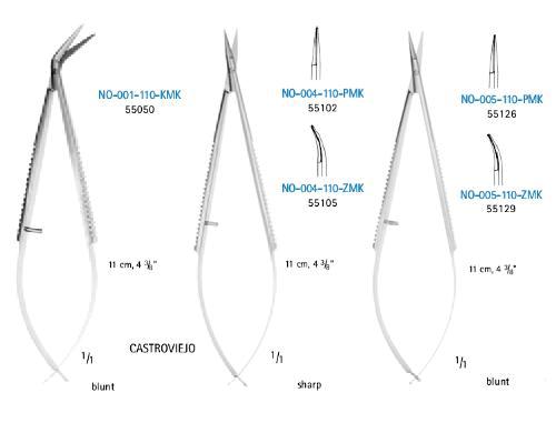 Микроножницы CASTROVIEJO