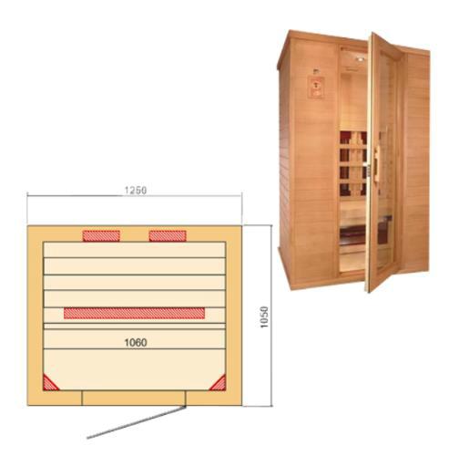 Инфракрасная кабина-сауна СОЛО+