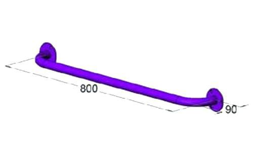 Поручень прямой для инвалидов L=800