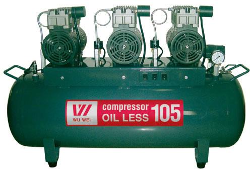 Безмасляный компрессор OIL LESS 105 (W-606)