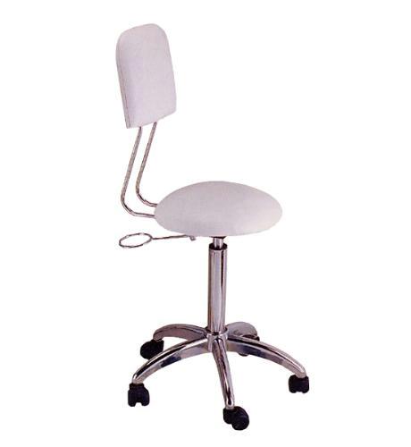 Косметологический круглый стул со спинкой SH-2601 Kd3