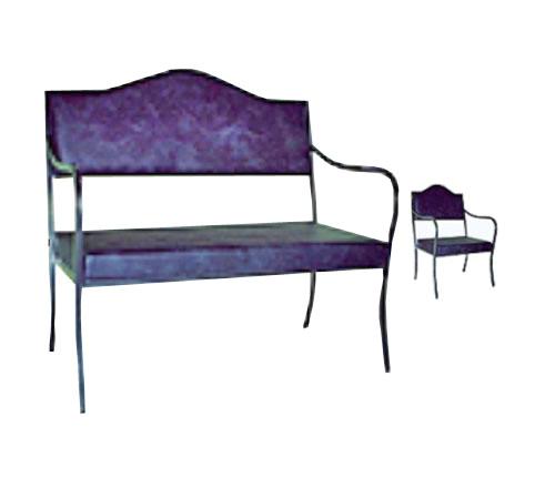Диван и кресло для зала ожидания RETRO (№17)