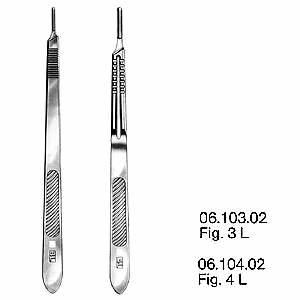 Медицинский держатель лезвий № 4 L 06.104.02