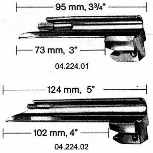 Клинок прямой ларингоскопический GUEDEL NEGUS 04.224.02