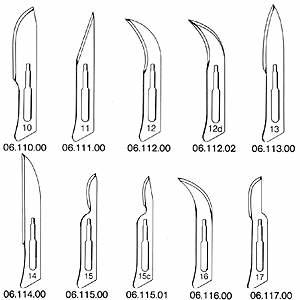 Лезвие стерильное № 10 (упак.) 06.110.00