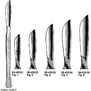 Скальпель металлический № 5 06.402.05