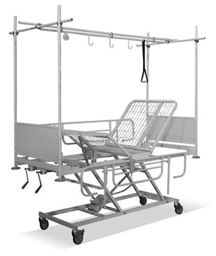 Кровать функциональная КФ-Техстрой 4 четырёхсекционная (КФТ - 3ВВГ/Э с тракционной рамой)