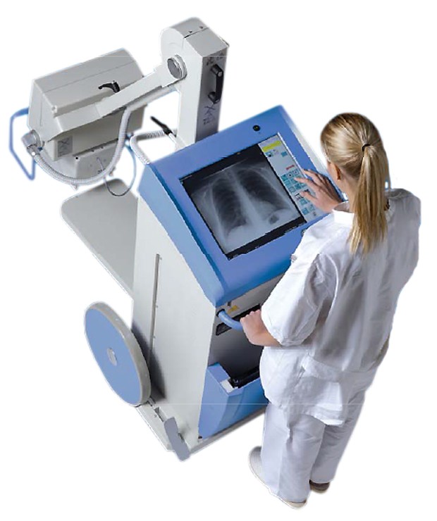 Мобильный рентгенографический аппарат TMS 300 RDR