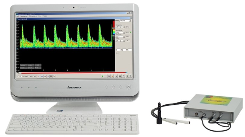 Допплеровский анализатор КОМПЛЕКСМЕД Исполнение 2.3 (с моноблоком)