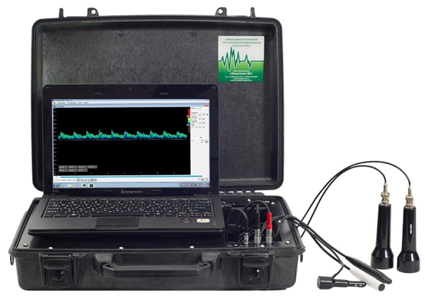 Допплеровский анализатор + двухканальный эхоэнцефалограф Исполнение 1.2