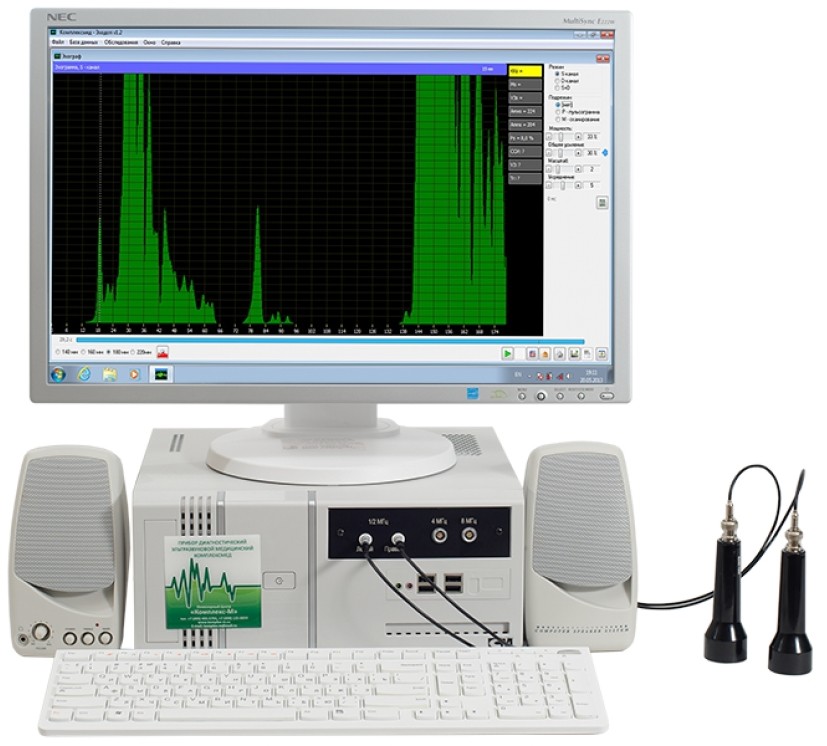 Двухканальный эхоэнцефалограф Исполнение 3.1