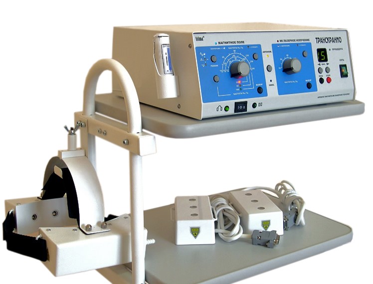 Аппарат магнитолазерной терапии ТРАНСКРАНИО