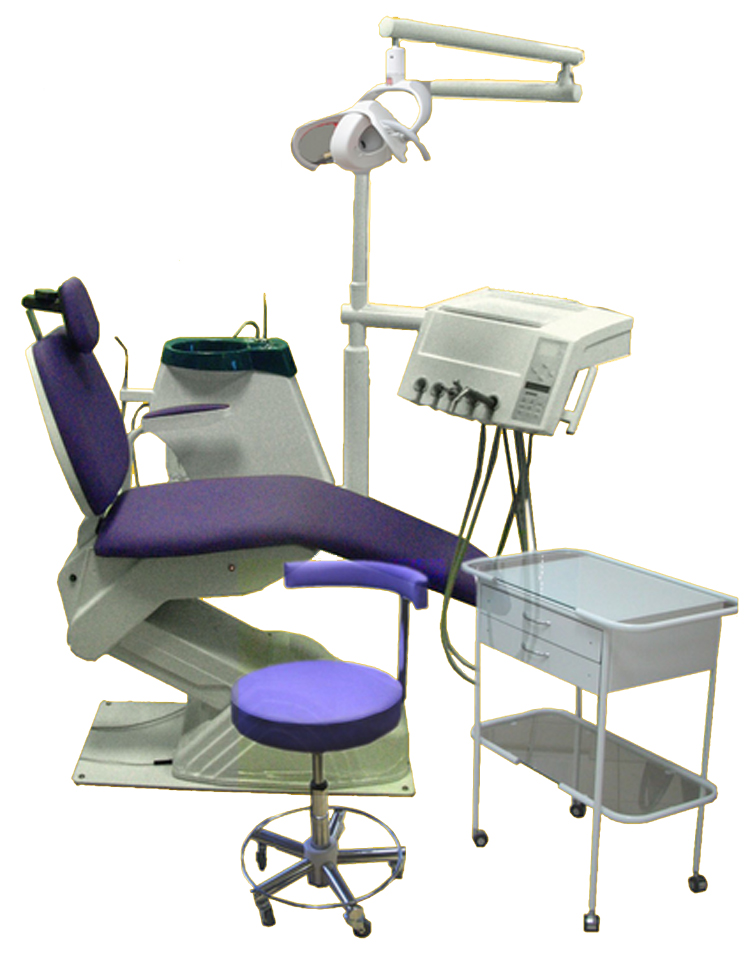 Комплект оборудования рабочего места стоматолога ВОЛГОМЕДИЯ (Стоматологическая установка PROMO-II Eco-bk)