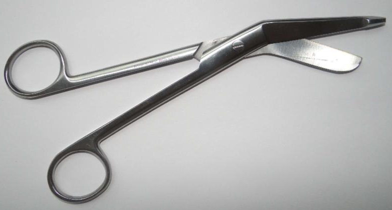Ножницы медицинские для разрезания повязок по Листеру (размер 20 см)
